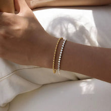 Load image into Gallery viewer, The Duo Tennis Bracelet

